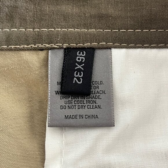 NEW REI Mens 36x32 Nylon Pants Sun Protection/Moisture Wicking Tan Khaki - Picture 5 of 10
